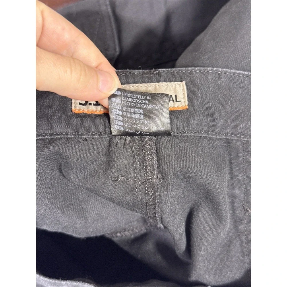 5.11 Tactical Pants Mens‎ Size 34x34 Black Ripstop Cargo Tactical Utility Duty